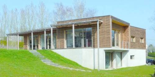 Une maison en architecture bioclimatique