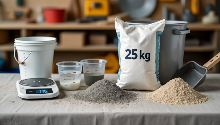 découvrez comment doser parfaitement le béton en sac de 25 kg grâce à notre guide complet : proportions idéales, conseils pratiques et techniques efficaces pour réussir vos travaux en toute simplicité.