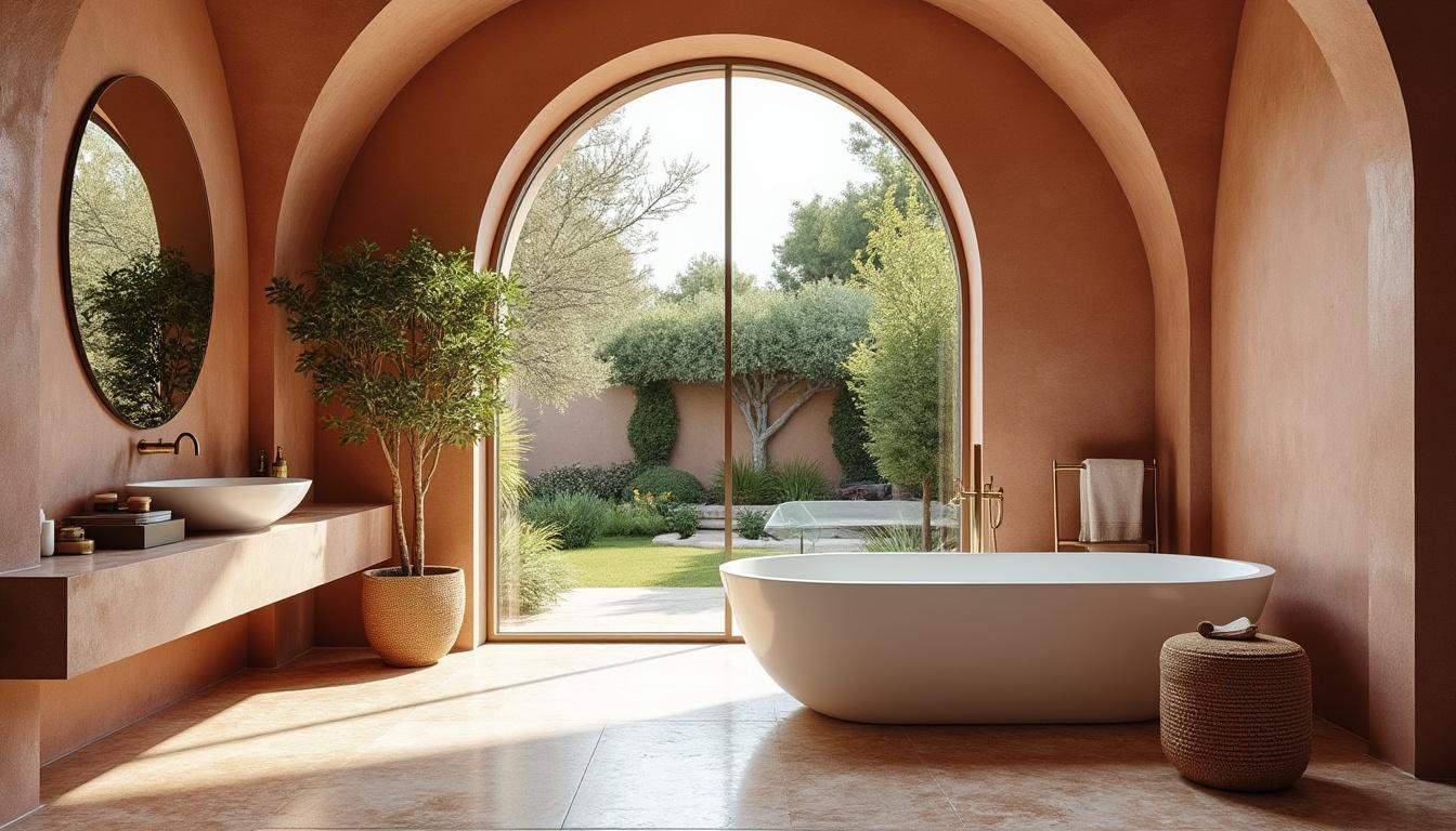 découvrez la salle de bain élégante de la villa benkemoun, alliant design moderne et confort, pour une expérience bien-être unique dans un cadre architectural exceptionnel à arles.