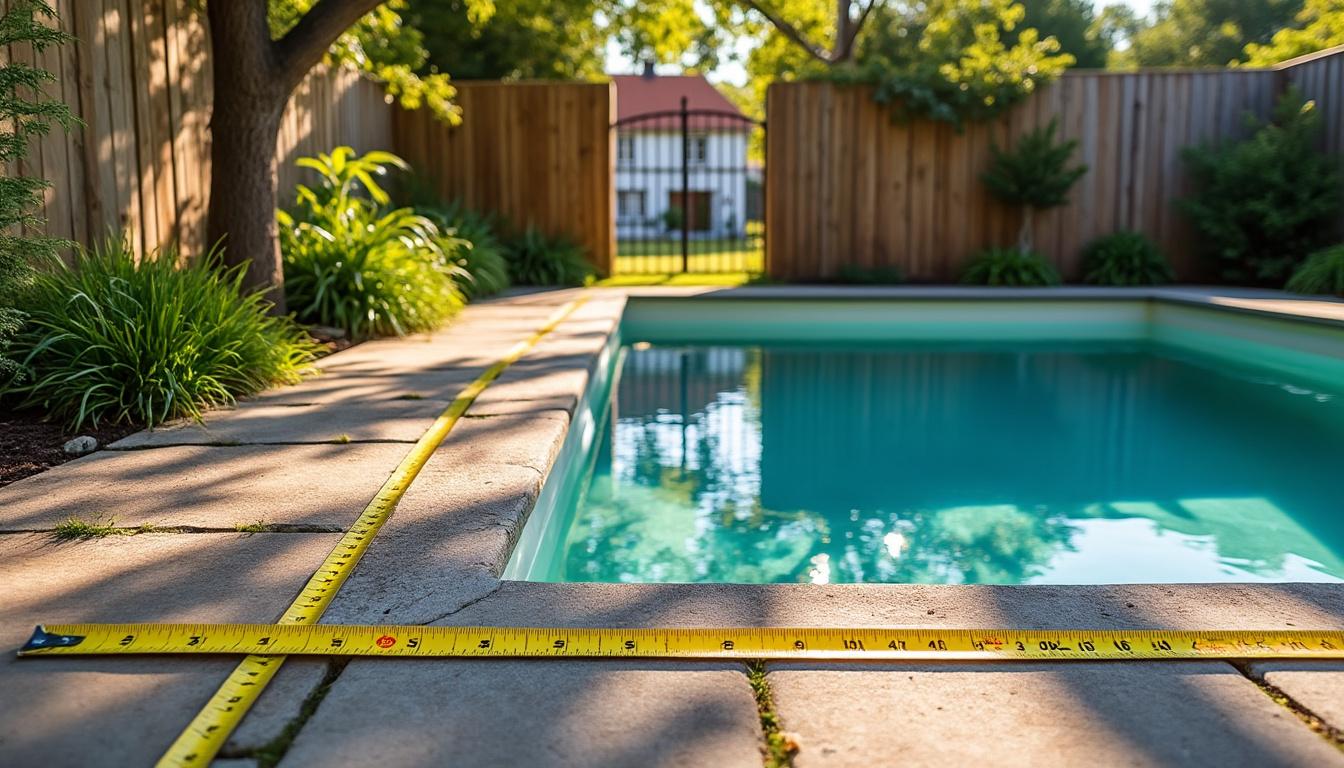 découvrez les règles à respecter en 2025 pour l'installation d'une piscine de moins de 10m2, notamment les distances obligatoires à maintenir avec les propriétés voisines, pour un projet conforme et serein.