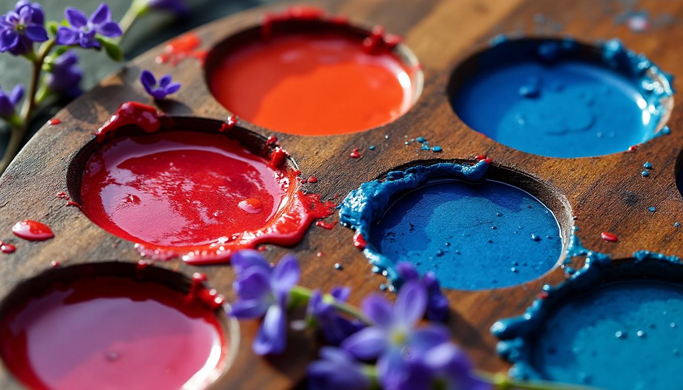 apprenez à obtenir facilement la couleur violet grâce à notre guide pratique. découvrez les astuces pour bien mélanger vos peintures et créer la teinte parfaite.